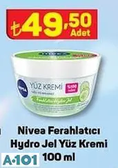 NİVEA FERAHLATICI YÜZ KREMİ NİVEA FERAHLATICI YÜZ KREMİ